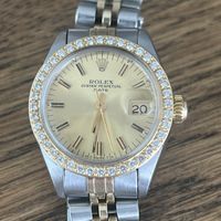 Rolex Oyster Perpetual Date 69173 uhr Stahl/Gold