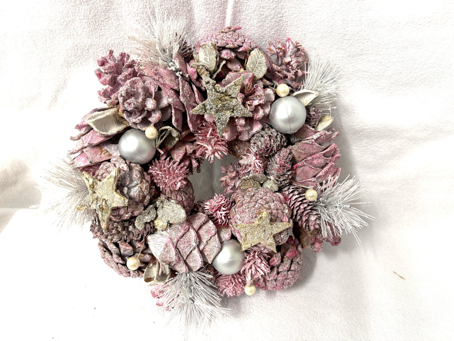 Alle Dekorationen: Weihnachtskranz rosa – Gebraucht aus Glattbrugg von Ariel012