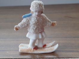 Porzellanfigur Snowbaby Miniatur antik