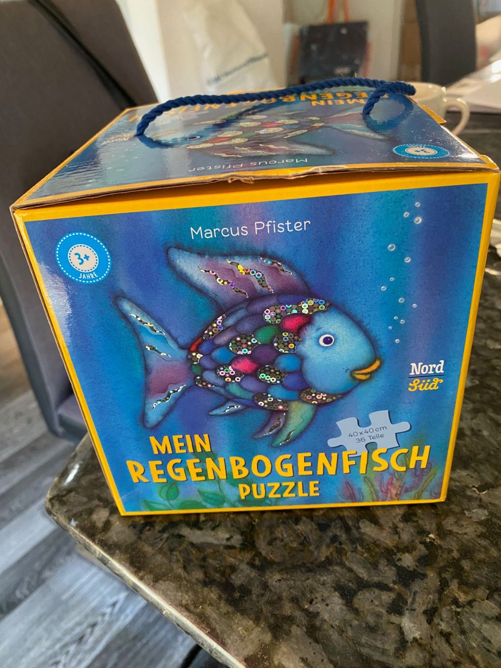 Puzzle: Regenbogenfisch-Puzzle von Marcus Pfister – Nuovo (secondo la descrizione) da Allenwinden venduto da Obalu 5