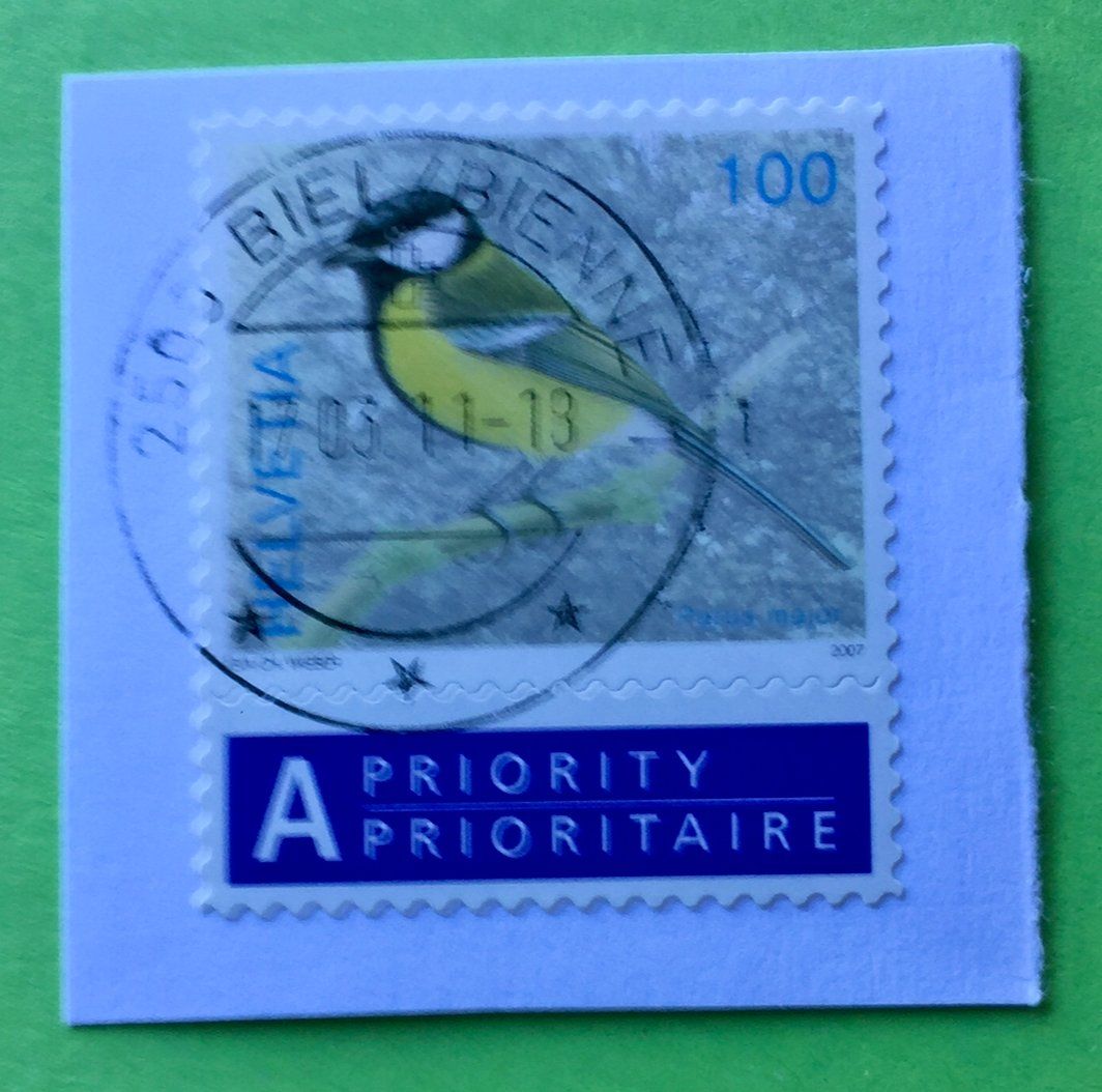 Tutti i francobolli: Nr.1237 Dauermarken 2007 mit Stempelt Kohlmeise    – Usato da Aarau venduto da Billa007