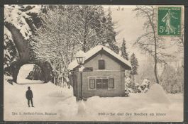 Carte P ( Le Col des Roches en hiver )