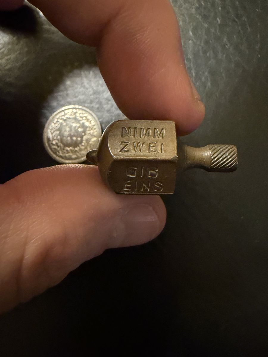 Giochi: Vintage Nimm-Gib-Kreisel (1920) – Usato da Binningen venduto da Cchatz 5