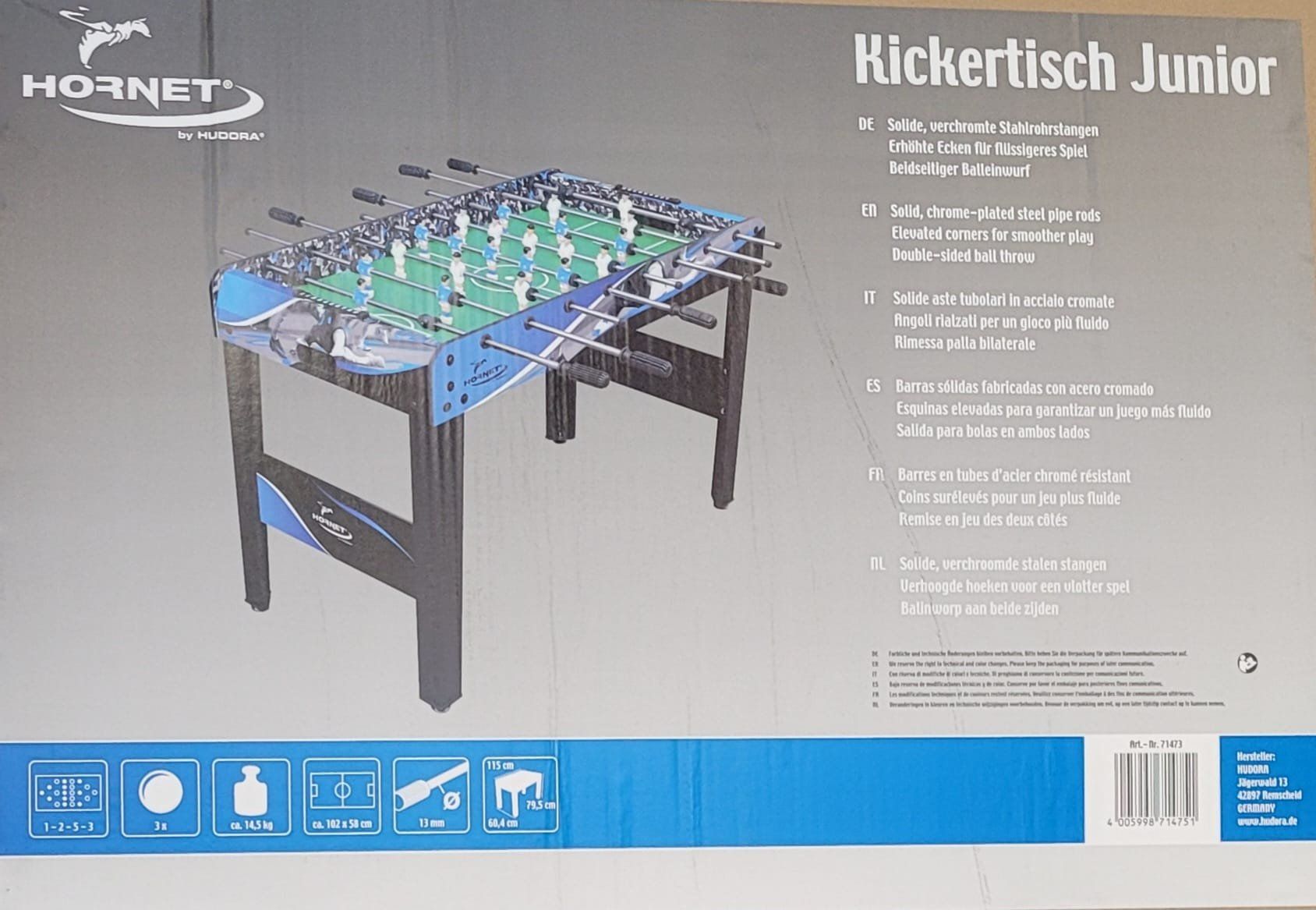 Giochi: Tischfussballtisch "Hornet" Junior – Nuovo e nell'imballaggio originale da Frauenfeld venduto da Toppreise
