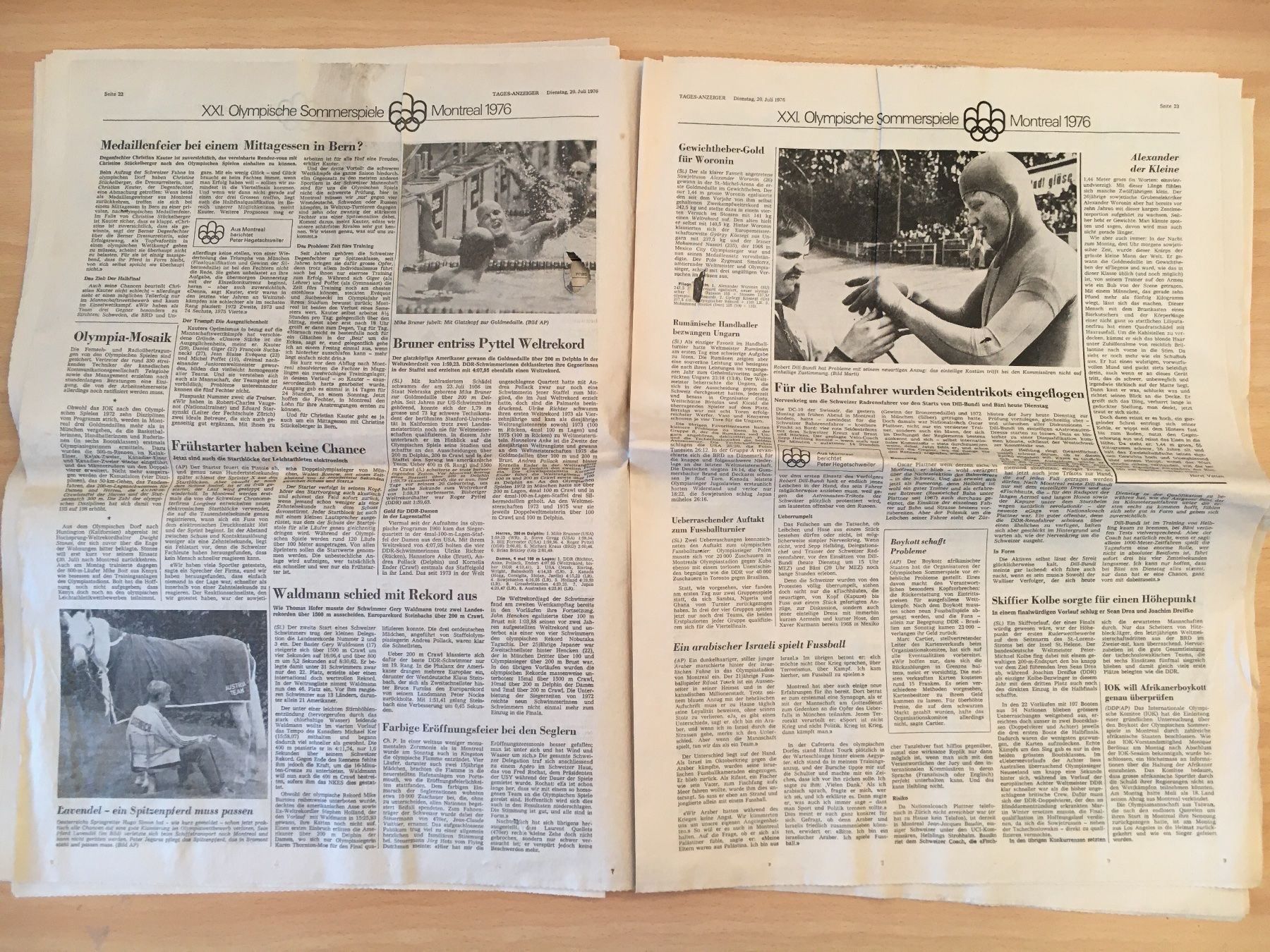 Zeitschriften & Magazine: Tagesanzeiger vom 20. Juli 1976 – Gebraucht aus Luzern von Jiggy_8898 7