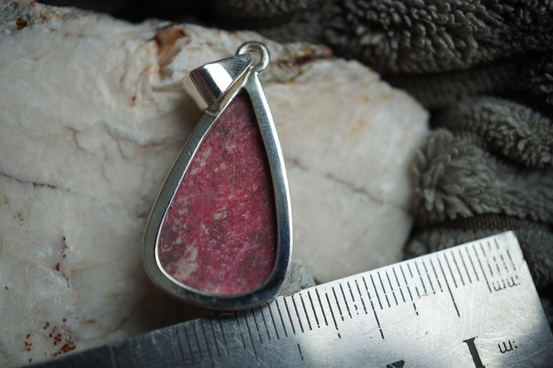 Ciondoli: Thulit     Silber 925 Silber  Anhänger edel – Nuovo e nell'imballaggio originale da Eschenbach SG venduto da topstone 1