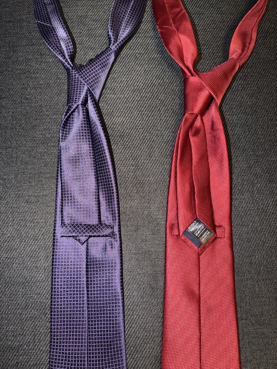 Cravates: 2x Men's Ties - Red & Purple – Neuf (Voir description) à Zug par pav_q5f7 3
