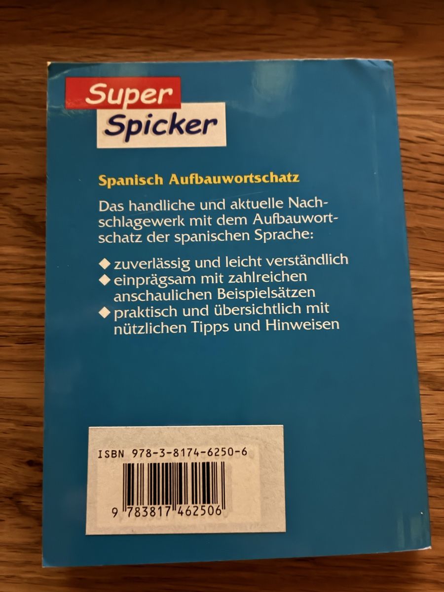 Bücher: Super Spicker Spanisch schnell & easy – Gebraucht aus Wattenwil von Jasa79 2
