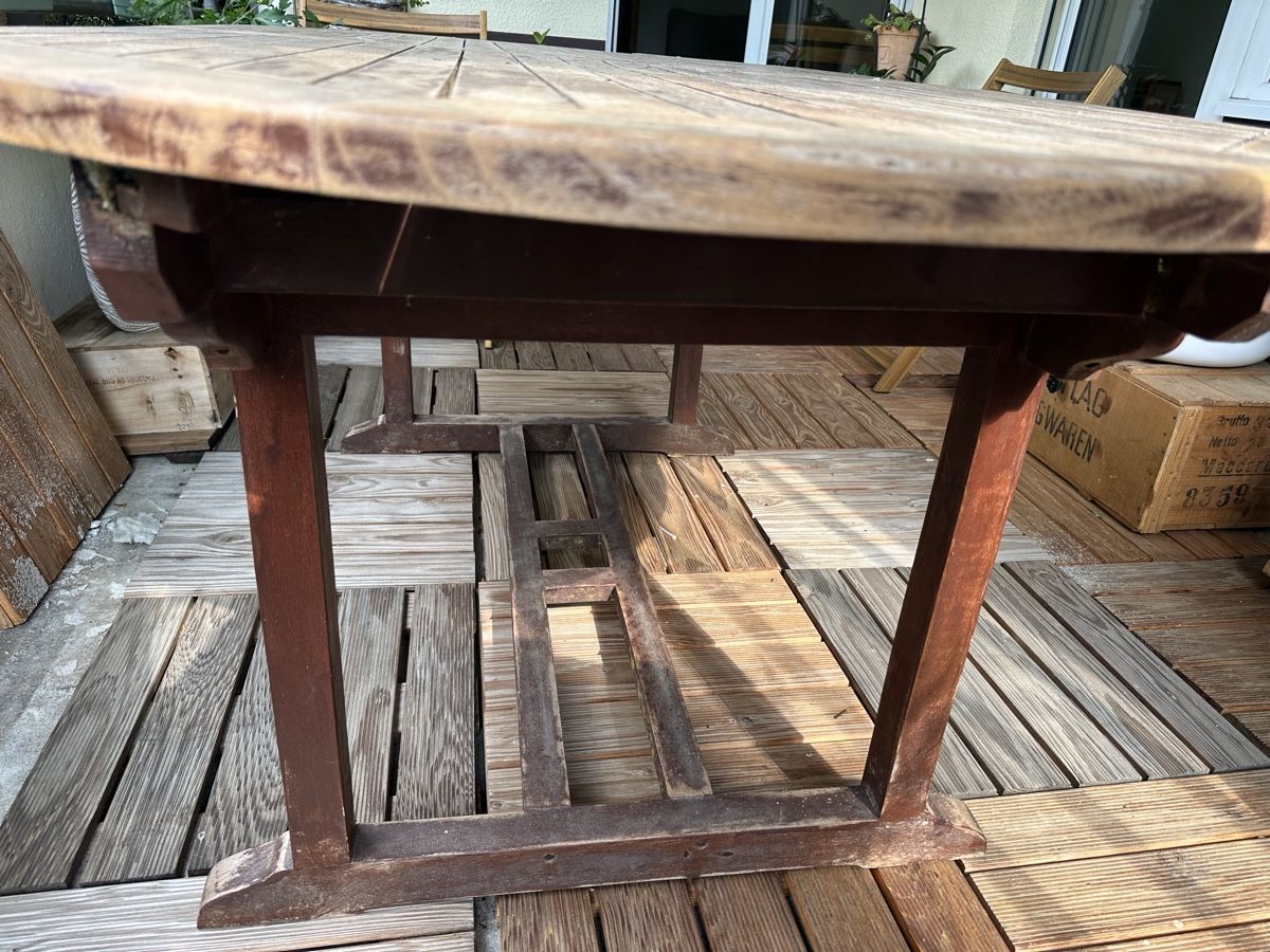 Tavoli: Gartentisch Veit Braun Teak ausziehbar – Usato da Zürich venduto da car_68nt 5