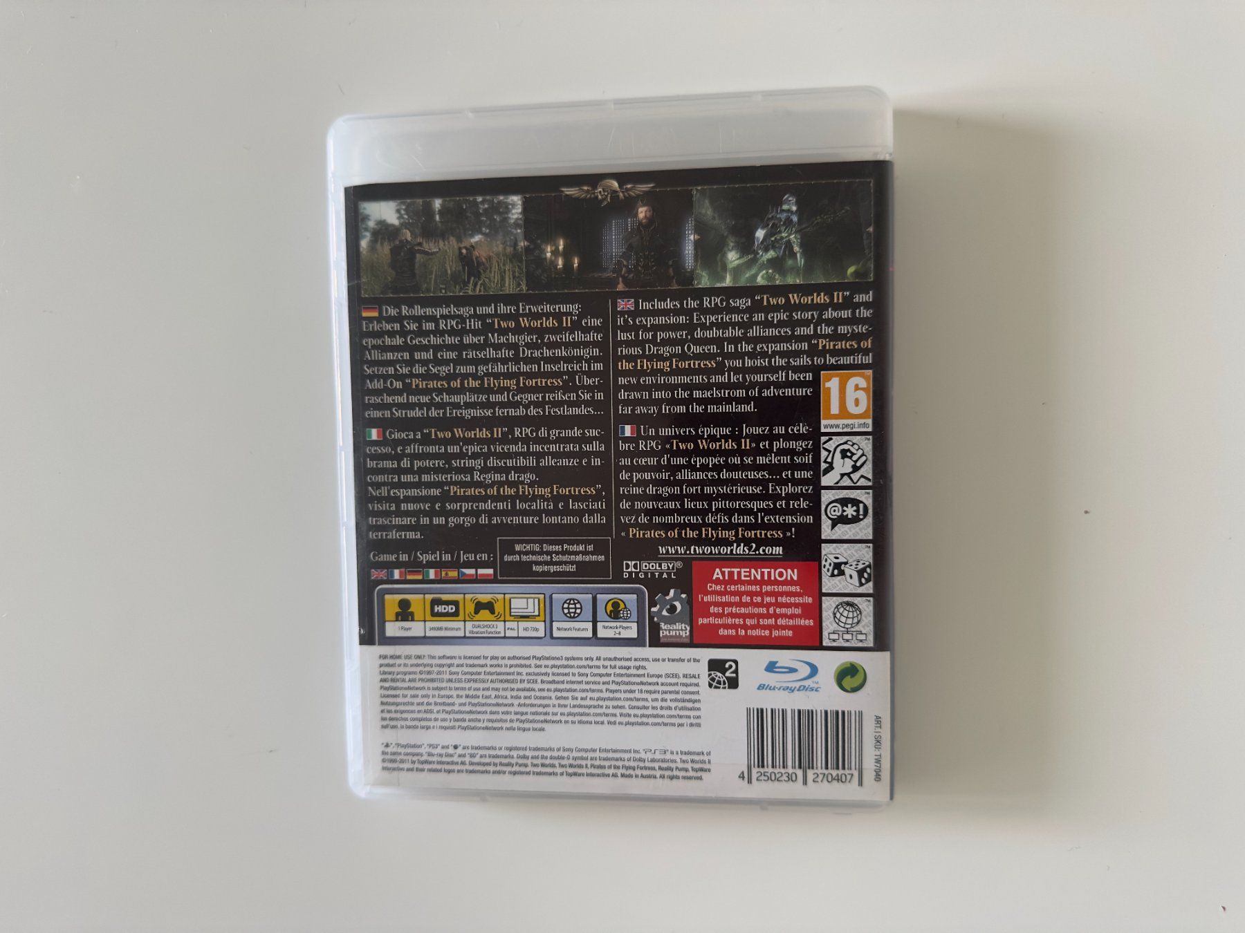 Sony Giochi: Two Worlds II, Sony Playstation 3, PS3 – Usato da Couvet venduto da nay_prh5 2