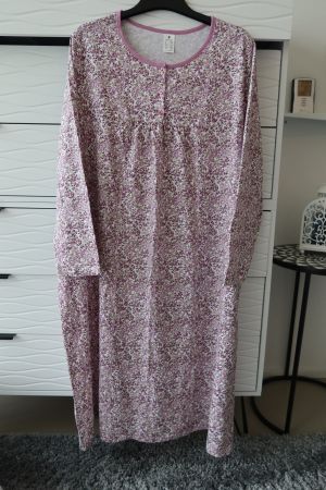 Damennachthemd Grösse 52/54, 100% Baumwolle - NEU