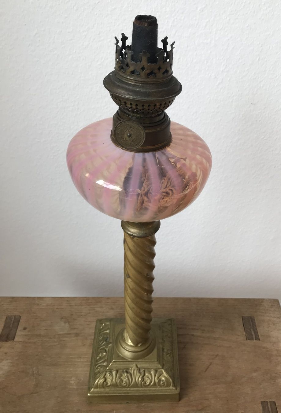 Lampen: ANTIKE JUGENDSTIL ÖLLAMPE – Gebraucht aus Luzern von Immergern 1