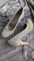 Van der Laan Pumps, Khaki, Grösse 39, Top!