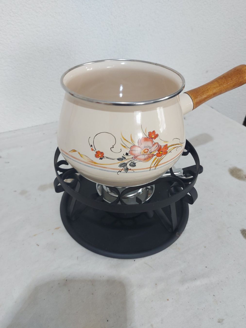 Elettrodomestici da cucina: Fondue-Set, Vintage Retro Look, Romantisch – Usato da Rheinau venduto da profitronic.shop 3