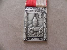 Medaille Schützenfest  Winterschiessen Kilchberg Zürich 1936