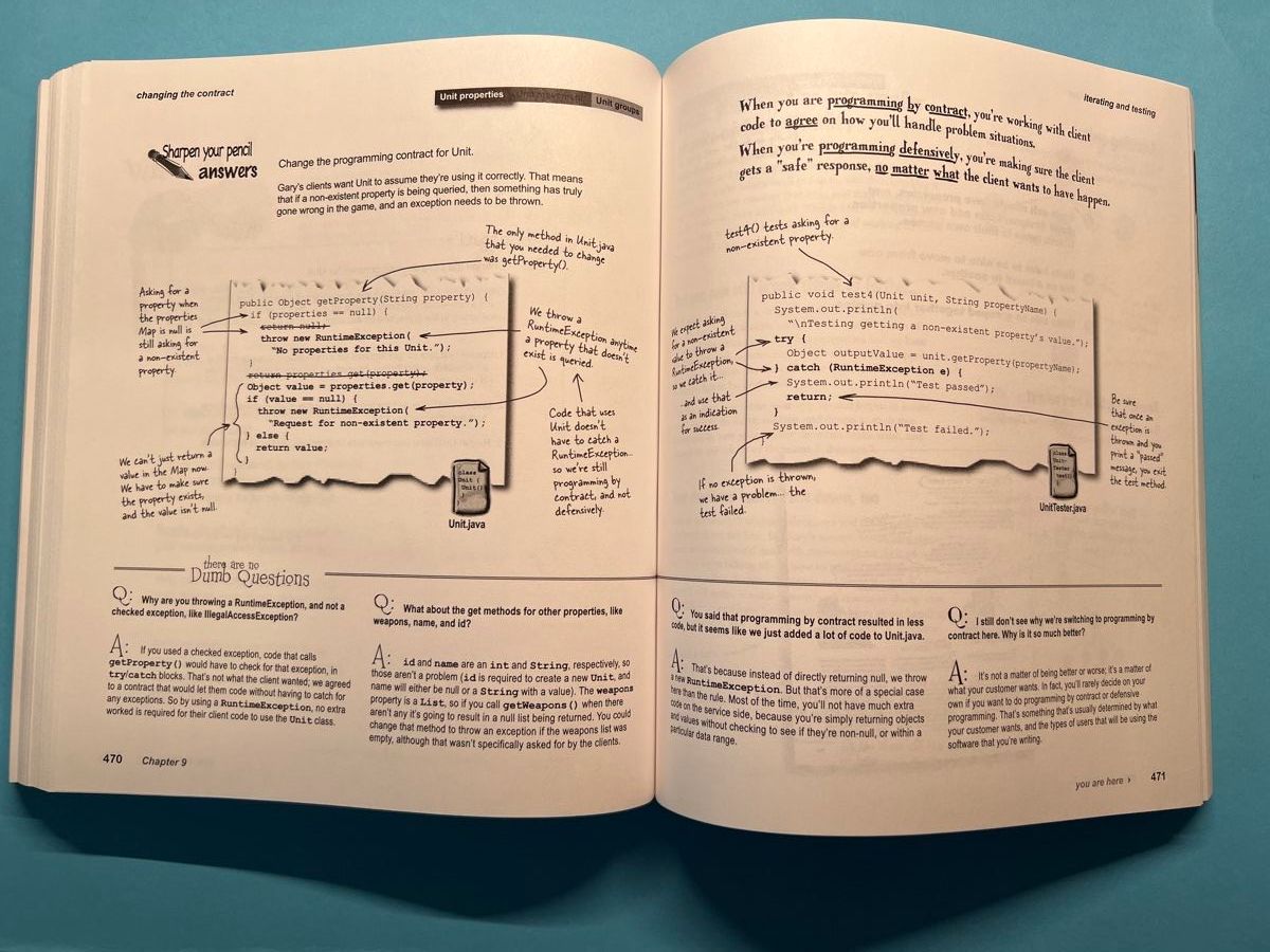 Livres: Livre "Head First: Object-Oriented" + Design Patterns Poster – D'occasion à Genève par  3
