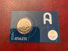 2 Euro Frankreich 2024: Olympische Spiele Paris Buchstaben A