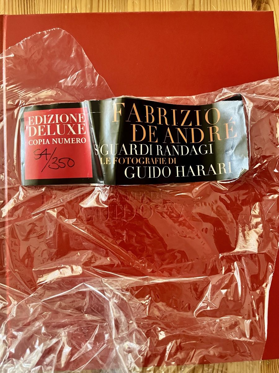 Libri: Fabrizio De andrè/ Sguardi Randagi - di Guido Harari – Nuovo (secondo la descrizione) da Losone venduto da AlessandroLigato1980 4