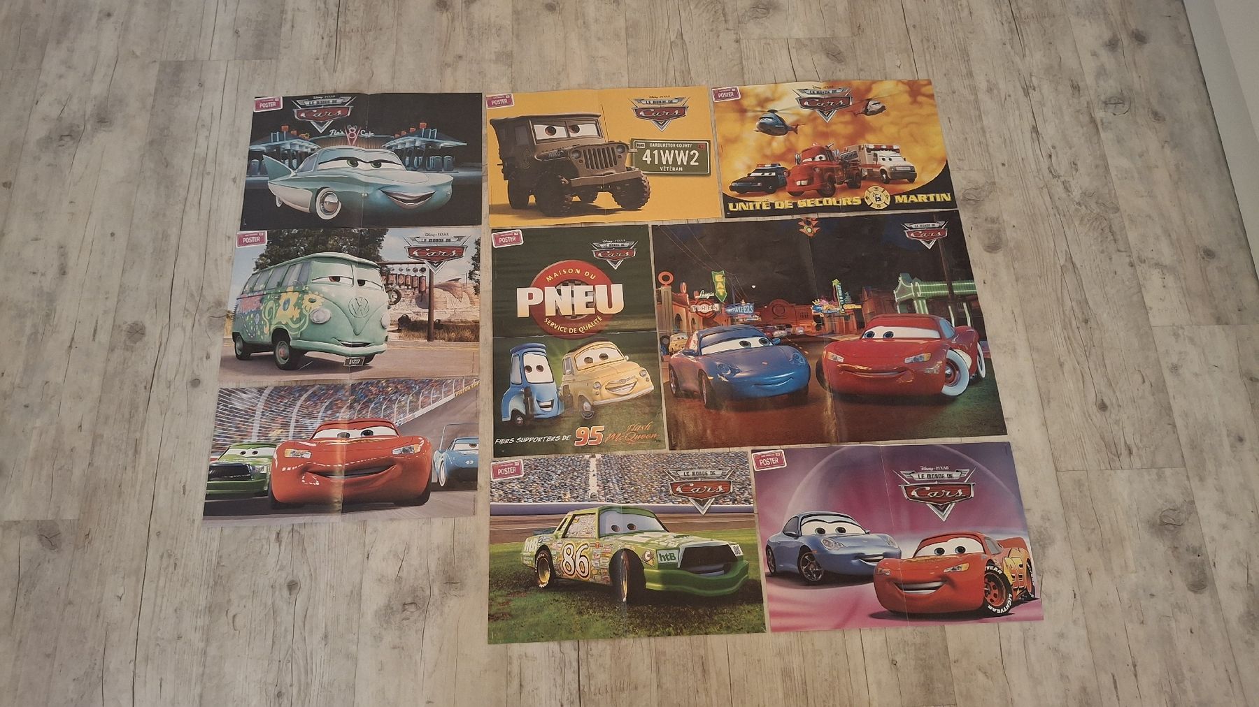 Disney Jouets: Ensemble posters Cars Disney  – D'occasion à Les Brenets par flu_z9bl