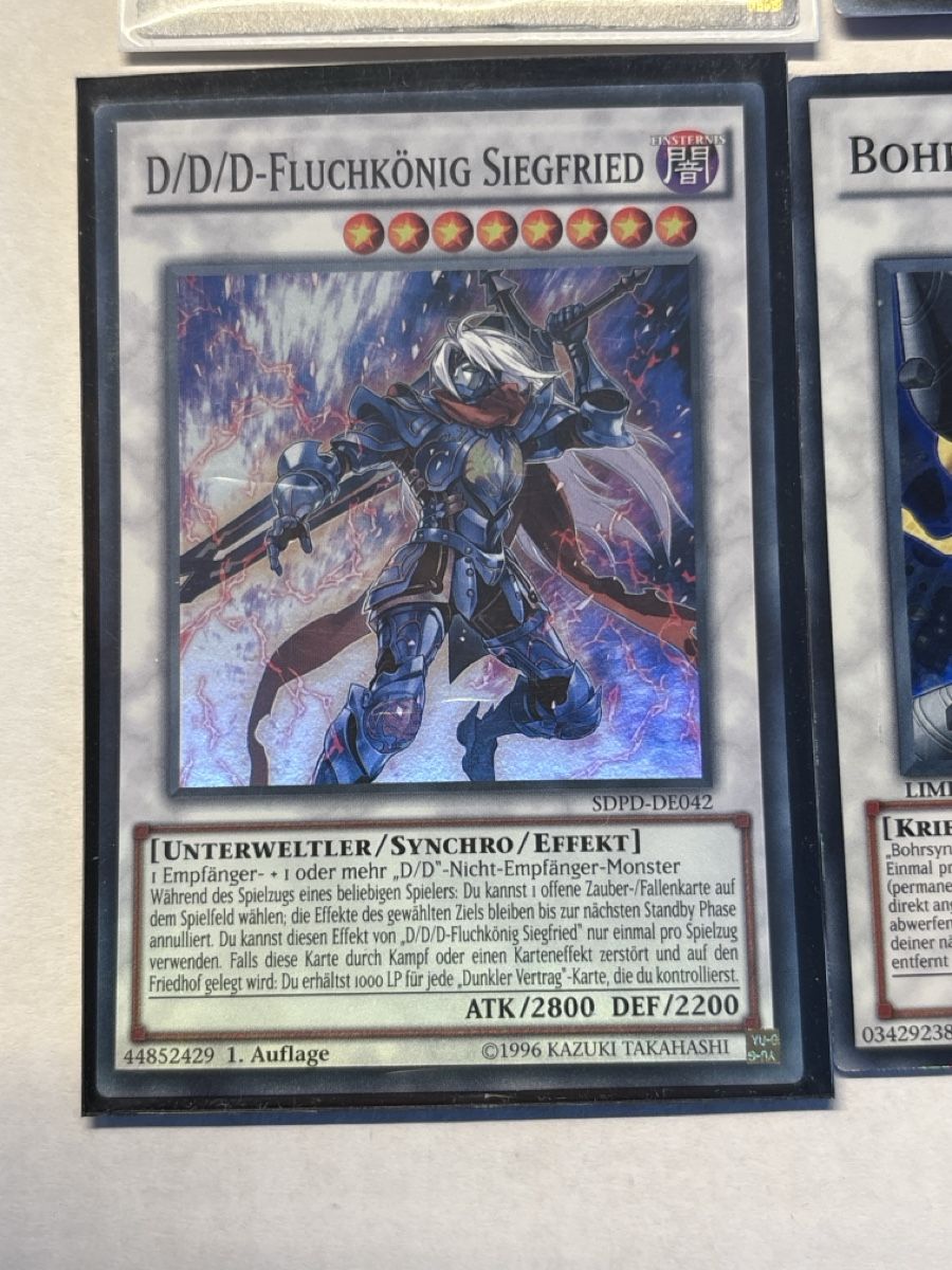Yugioh Carte collezionabili: Yugioh Synchro Paket 7X Super Rare – Usato da Speicherschwendi venduto da YugisKartenKammer 5