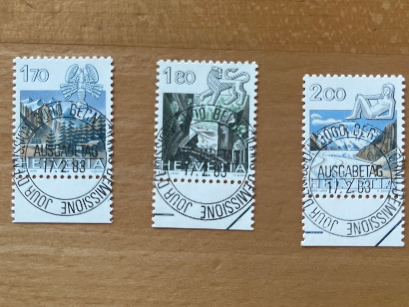 Tutti i francobolli: Tierkreiszeichen mit ET-Voll-Stempel – Nuovo (secondo la descrizione) da Freidorf TG venduto da ern_7s68