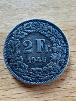 2 Franken Münze, 1946