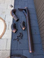 Kupferrohre, -bögen, -schellen und Wasserabscheider