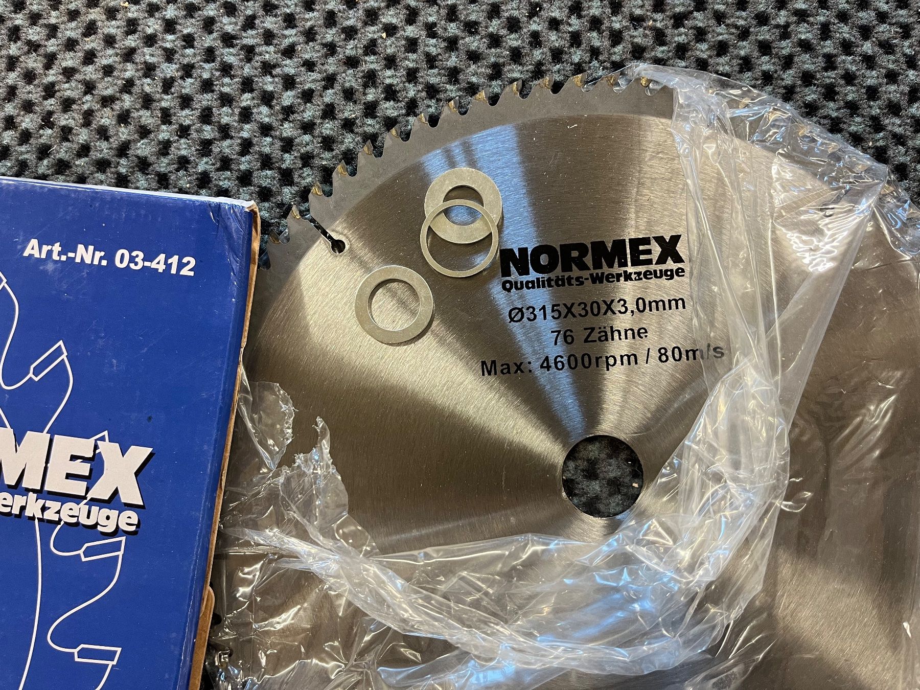 Sägen: Kreissägeblatt 315 mm / Neu – Neu und originalverpackt aus Horgen von Rokes 1