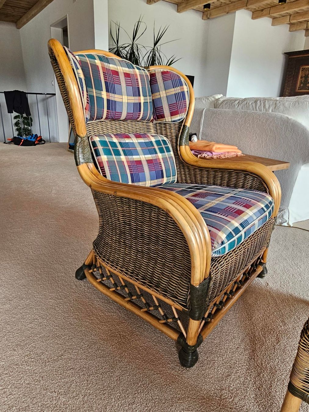Fauteuils: Korbsessel mit Ottomane – D'occasion à Einsiedeln par ivo_22t8 2