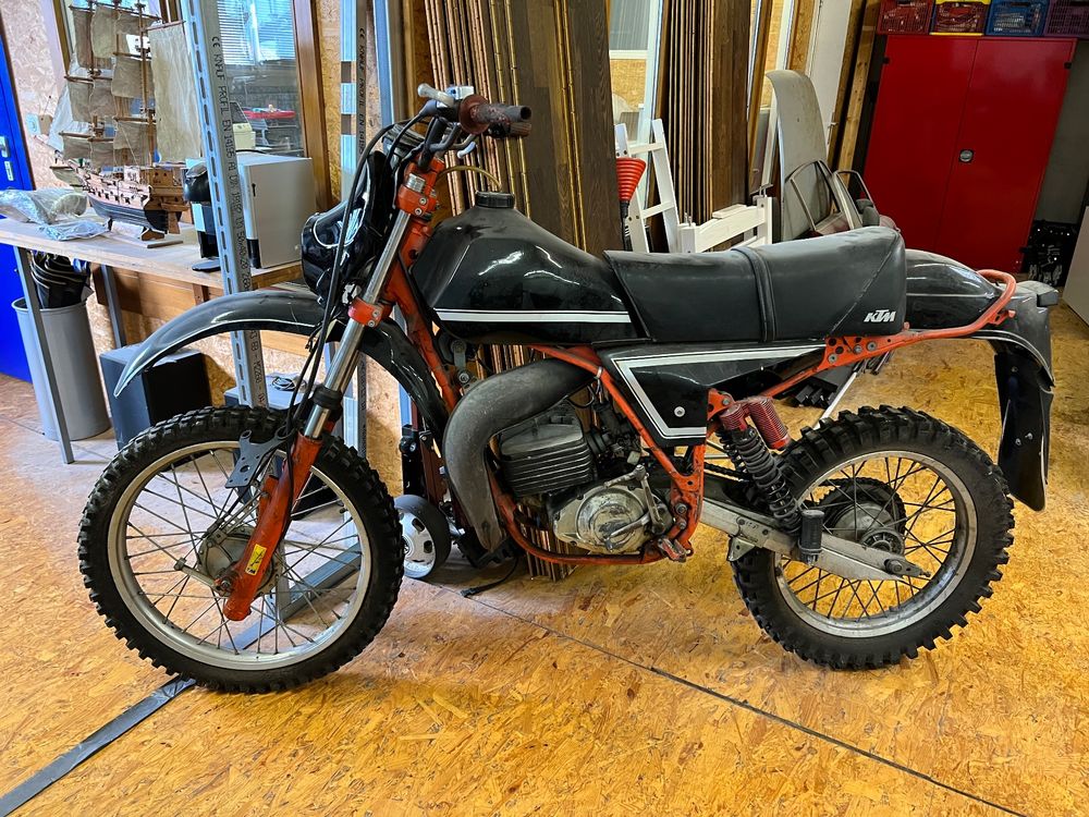 KTM GS 125 1981 D occasion Villeneuve VD Pour CHF 720 Retrait 