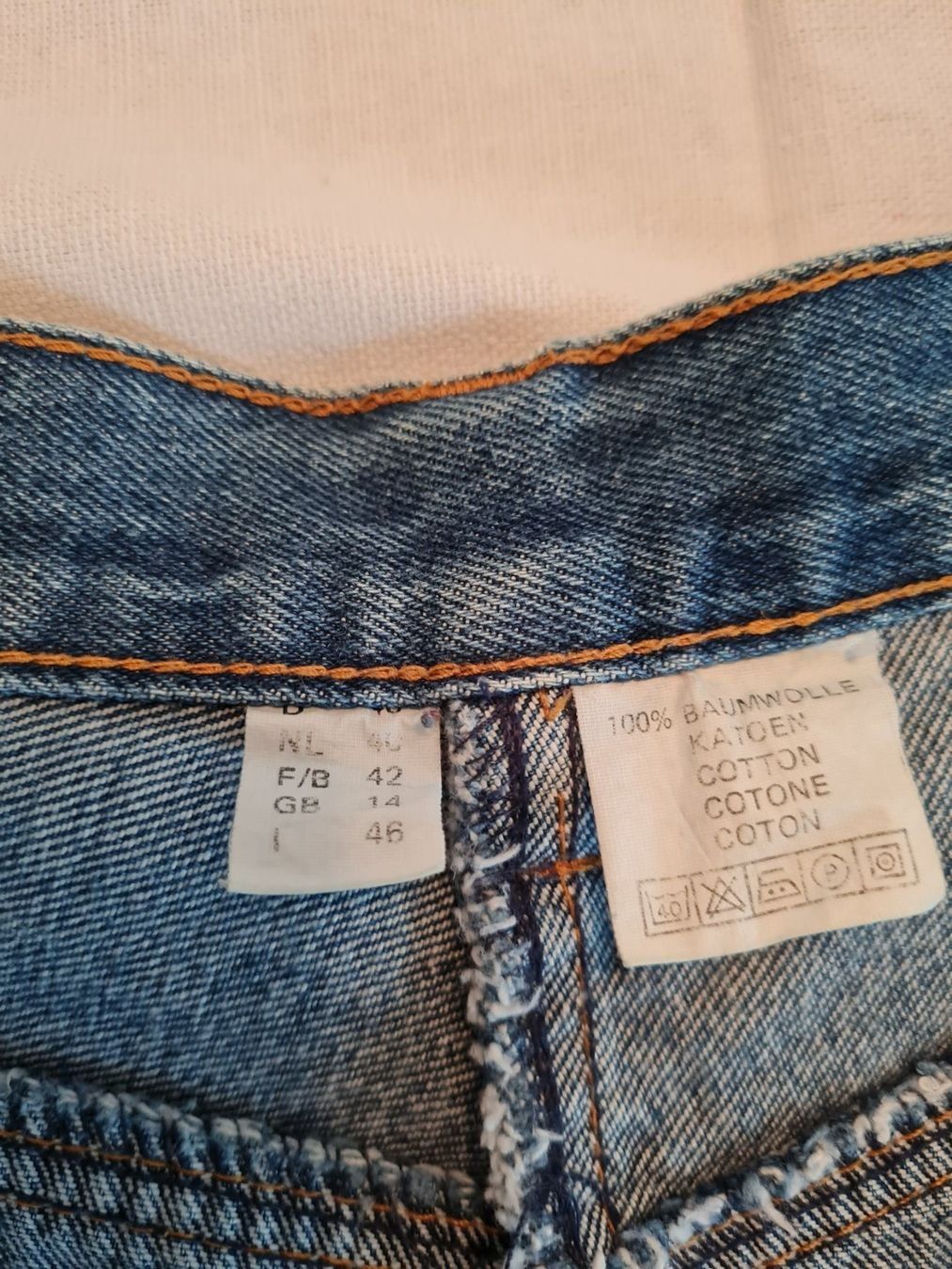 Jeans: Damen Jeanshose Gr. 42 – Neu (gemäss Beschreibung) aus Salez von muss-ich-haben-02 1