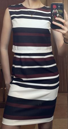 striped dress