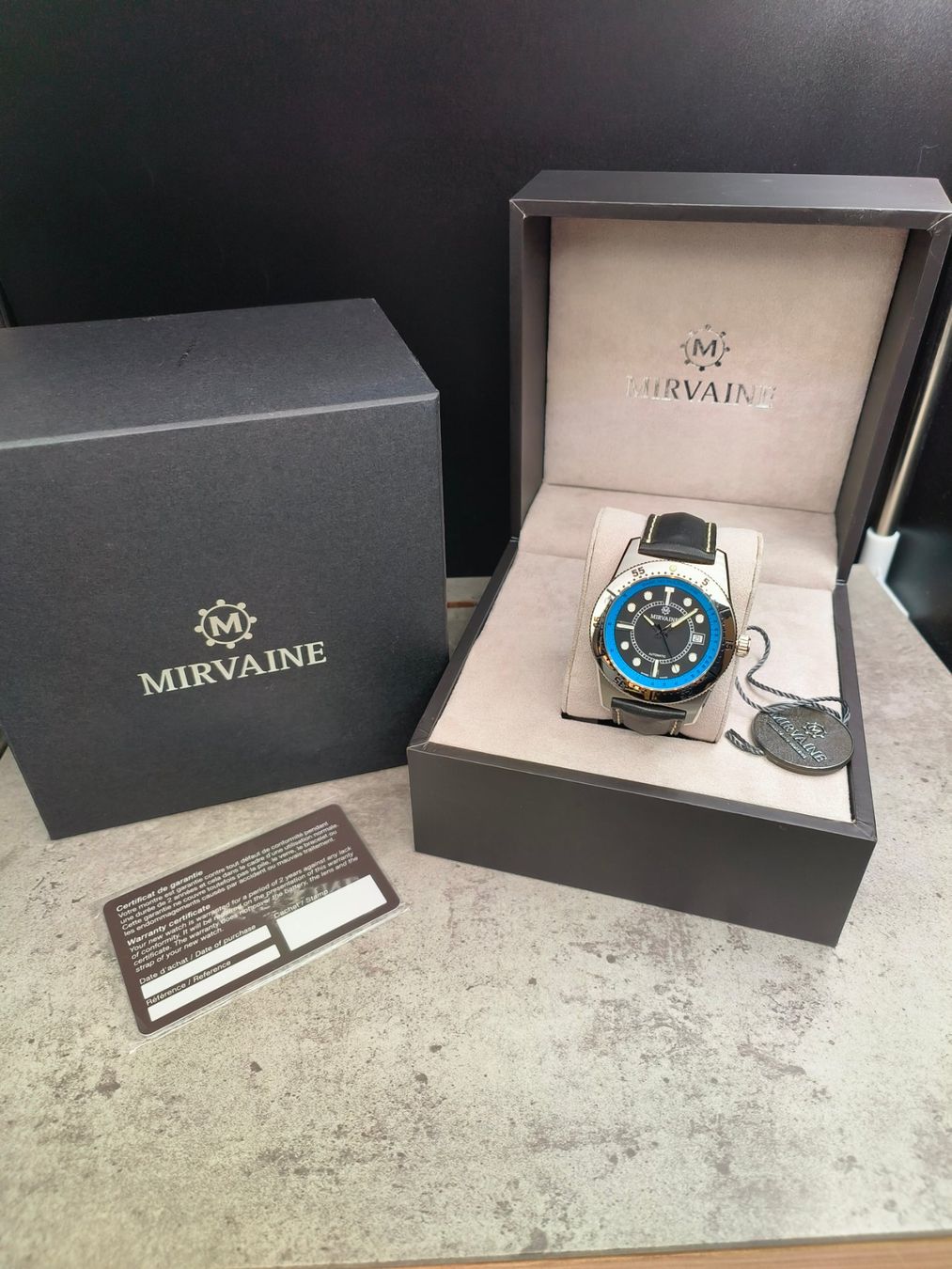 Uhren: Mirvaine – Neu und originalverpackt aus La Chaux-de-Fonds von curtitswisswatches 1