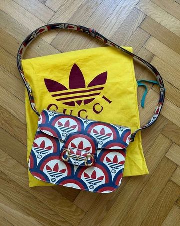 Gucci x Adidas Horsebit 1955 Schultertasche