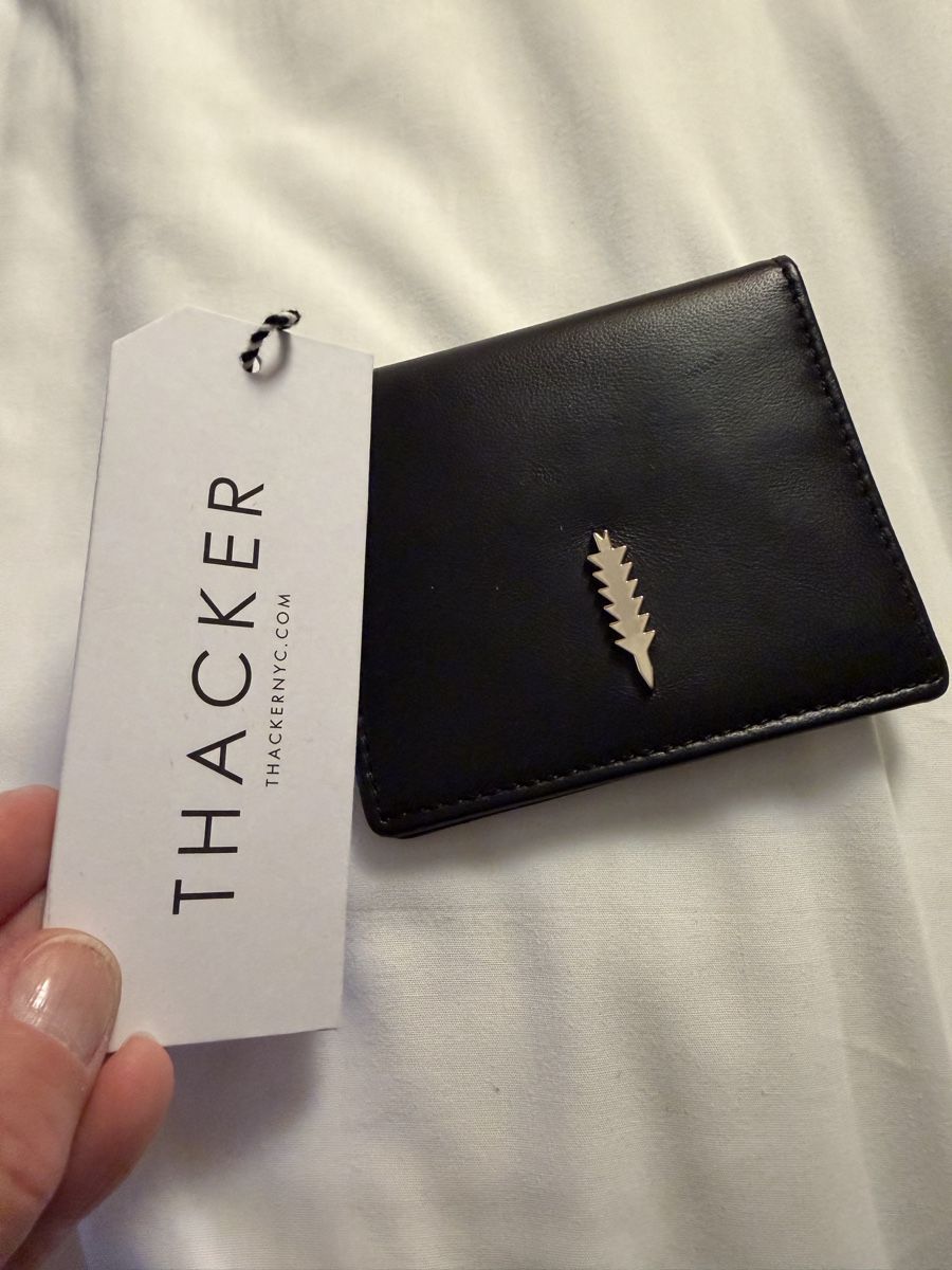 Brieftaschen: Thacker NYC Black Leather Wallet - stylish and sleek! – Neu und originalverpackt aus Steinhausen von mar_8y57 3