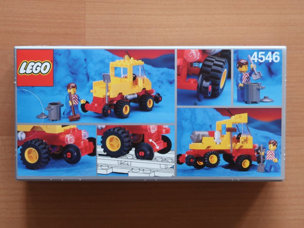 Lego Giocattoli: Lego Train 9V 4546 Road and Rail Maintenance – Nuovo e nell'imballaggio originale da Oberwil b. Büren venduto da nih_qt5f 1