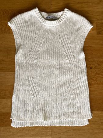 Weißer Top ZARA