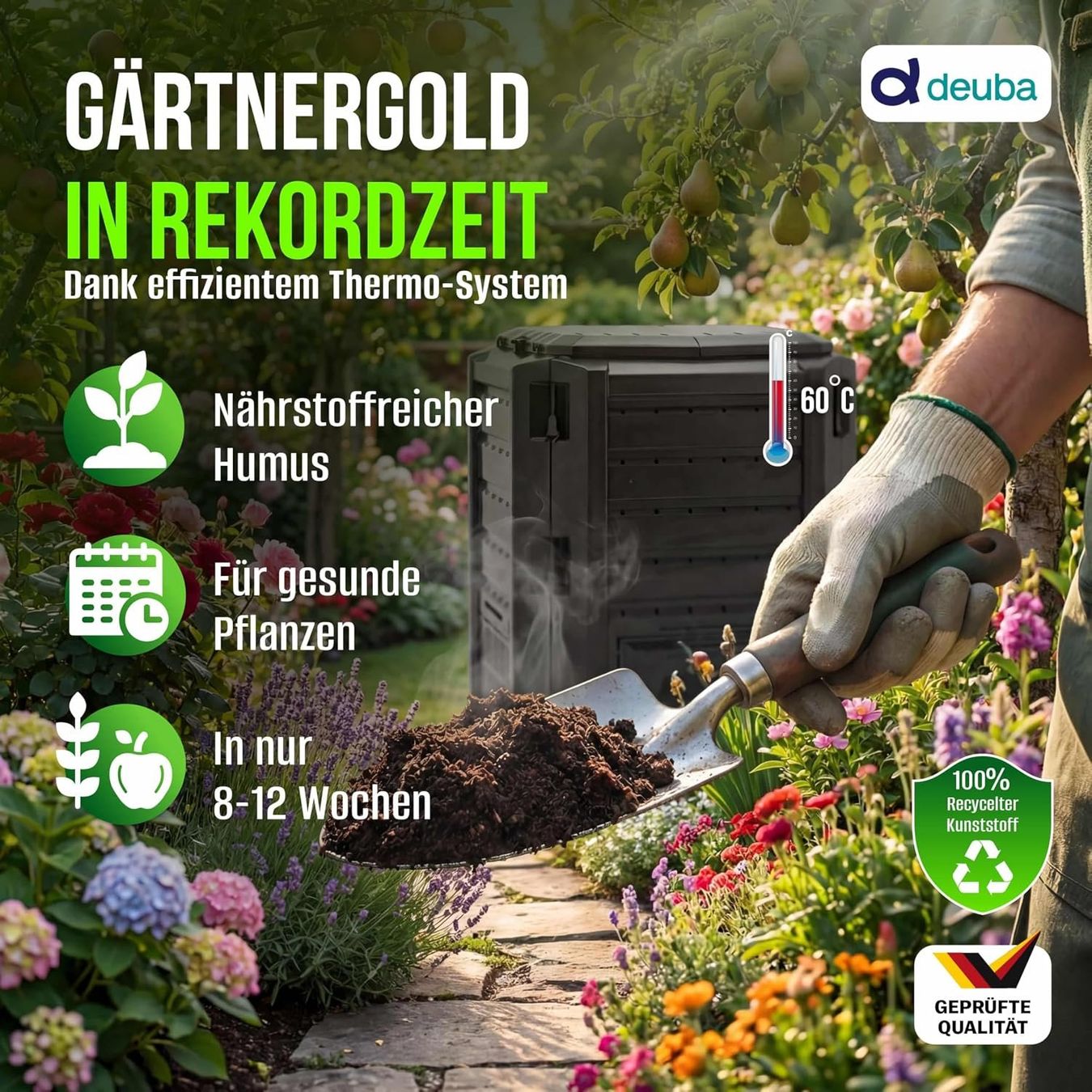 Autres: Komposter 800 L klappbar Gartenkomposter – Neuf avec emballage d'origine à Schaffhausen par lou_w76n 2