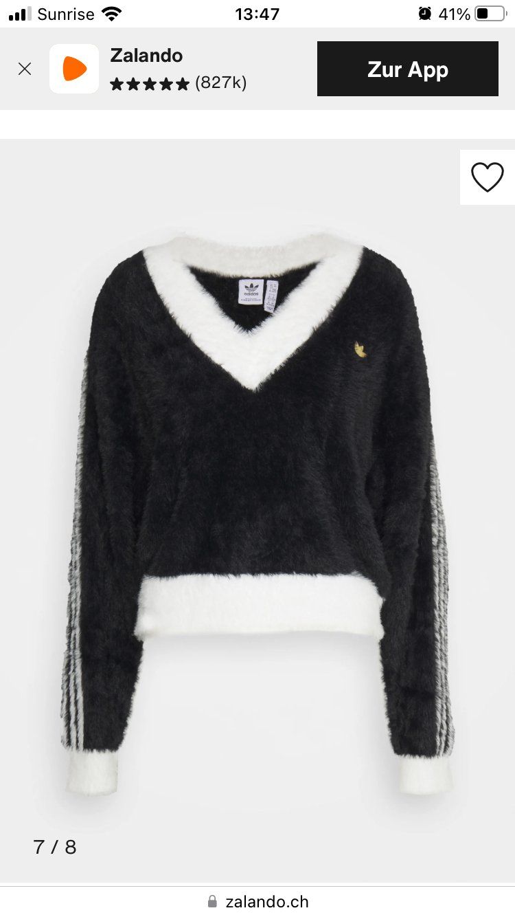 Adidas Maglioni & Felpe: schöner Adidas Pullover Fluffy Jumper- Neu – Nuovo (secondo la descrizione) da Bolligen venduto da Astrophysiker06