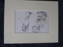 "Schizzi di Caffé" - Verkauf Sammlung Jürg Stamm - Zeichnung