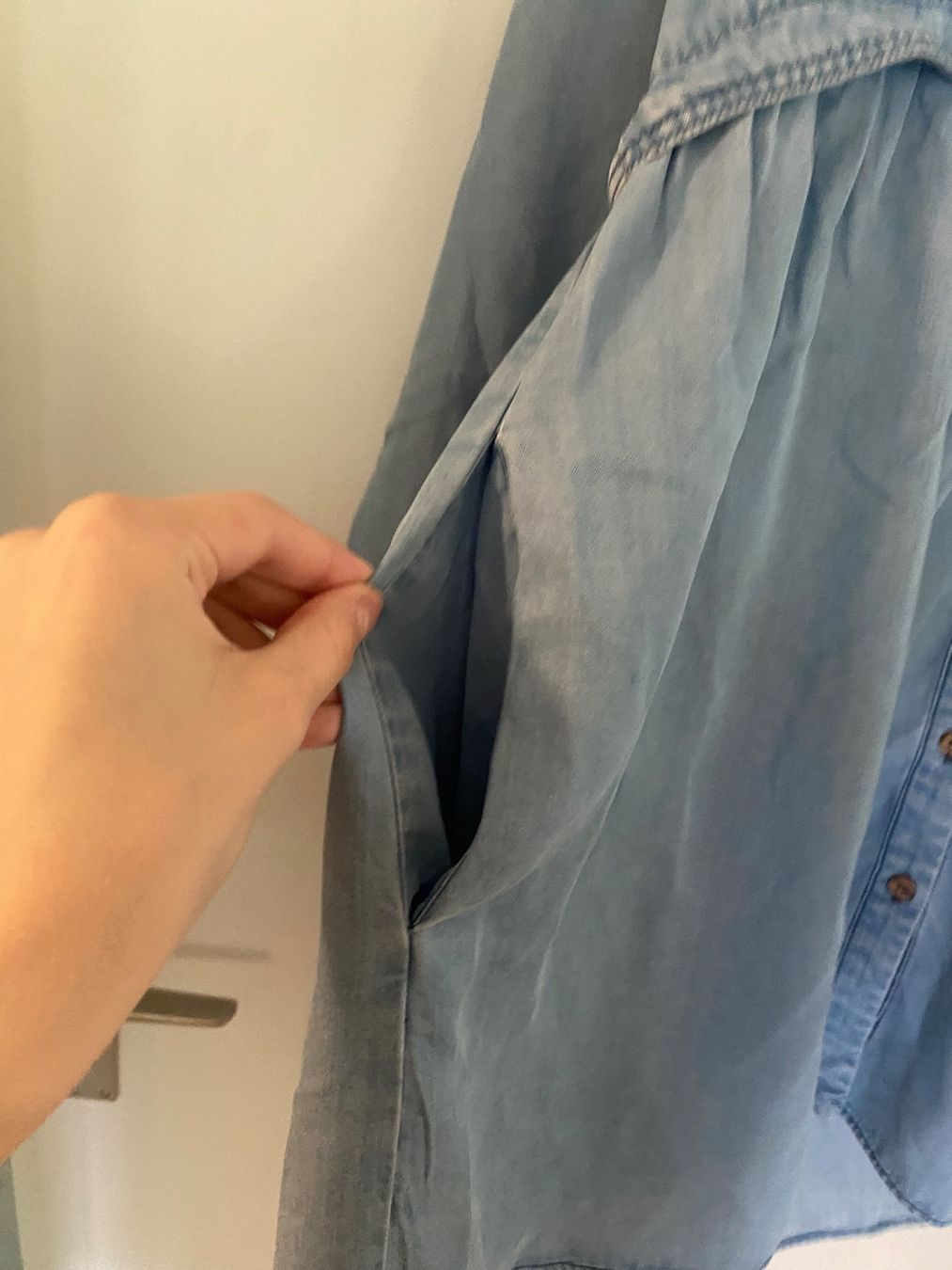 Zara Vestiti: ZARA JEANS HEMDKLEID MIT TASCHEN – Nuovo (secondo la descrizione) da Schlieren venduto da notkrys 4