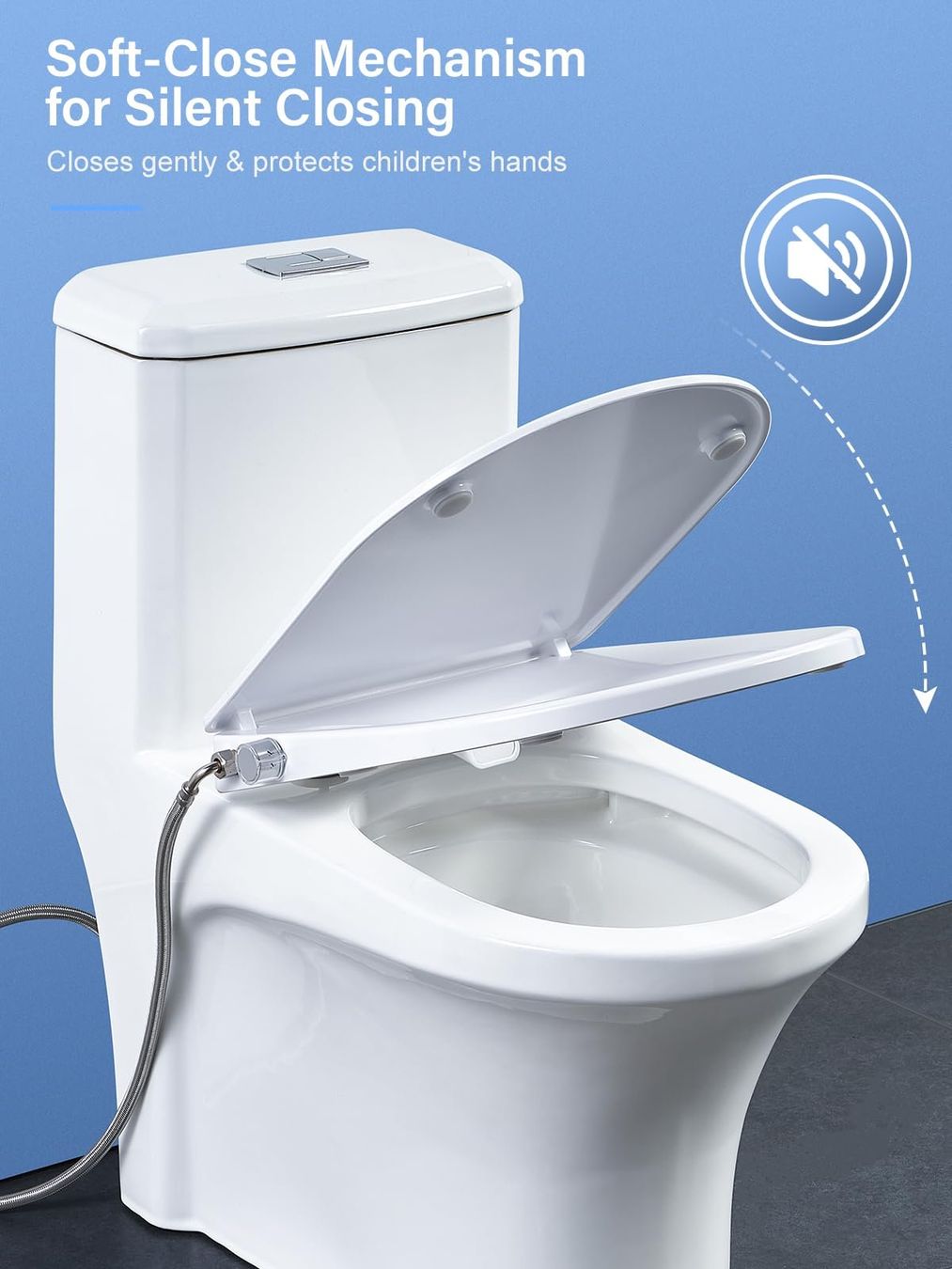 WC: WC Sitz Bidet D Form Absenkautomatik – Neuf avec emballage d'origine à Basel par EchoPeak 4