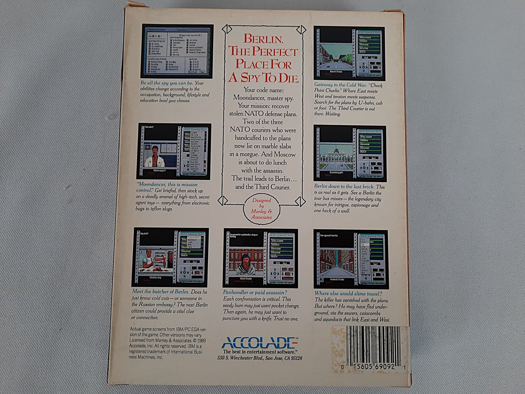 Giochi: The Third Courier von ACCOLADE – Usato da Beinwil am See venduto da Restwert_Beinwil 2