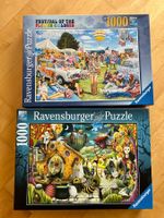 2 Ravensburger Puzzles 1000 Teile