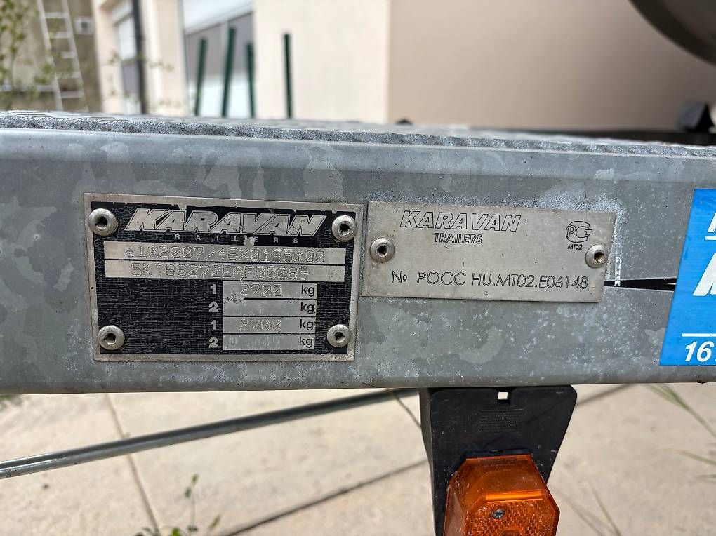 Remorques: Remorque Bateau 2200kg – D'occasion à Pizy par dom13 2