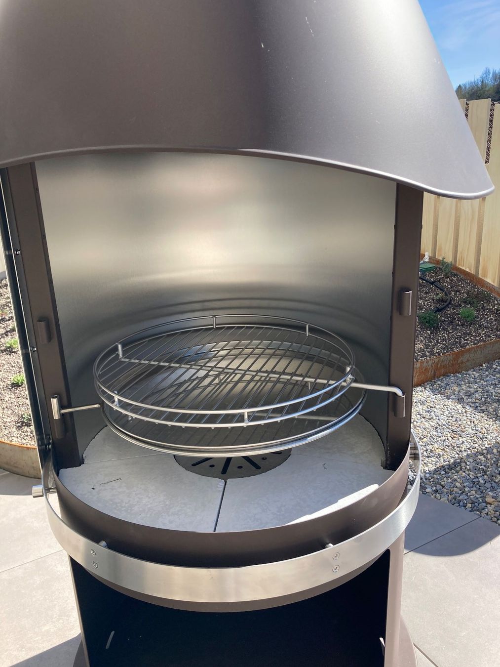 Camini: Mobiler Grillkamin Firestar DN 800 Swing Glas – Nuovo (secondo la descrizione) da Gontenschwil venduto da Zdravi 4