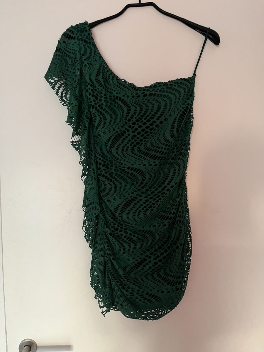 Vestiti: Elegantes, grünes Minikleid - Grösse S – Nuovo (secondo la descrizione) da Zürich venduto da MariaSusanne