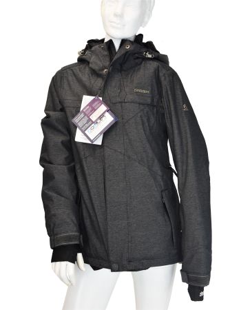Zimtstern Damen Skijacke Snowboard Jacke/ Antrazit/Gr.XS