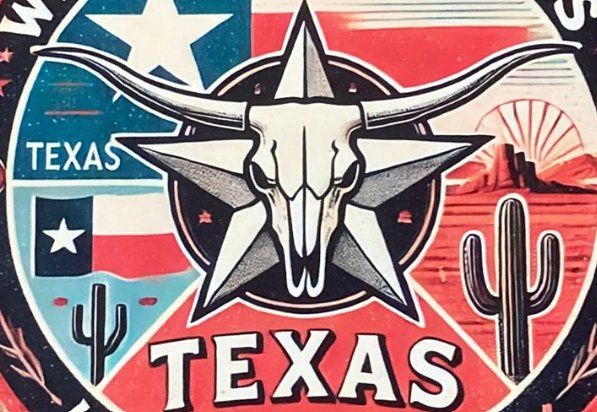 Insegne: Welcome to Texas / schönes Blechschild – Nuovo e nell'imballaggio originale da Bremgarten AG venduto da Eurotiz