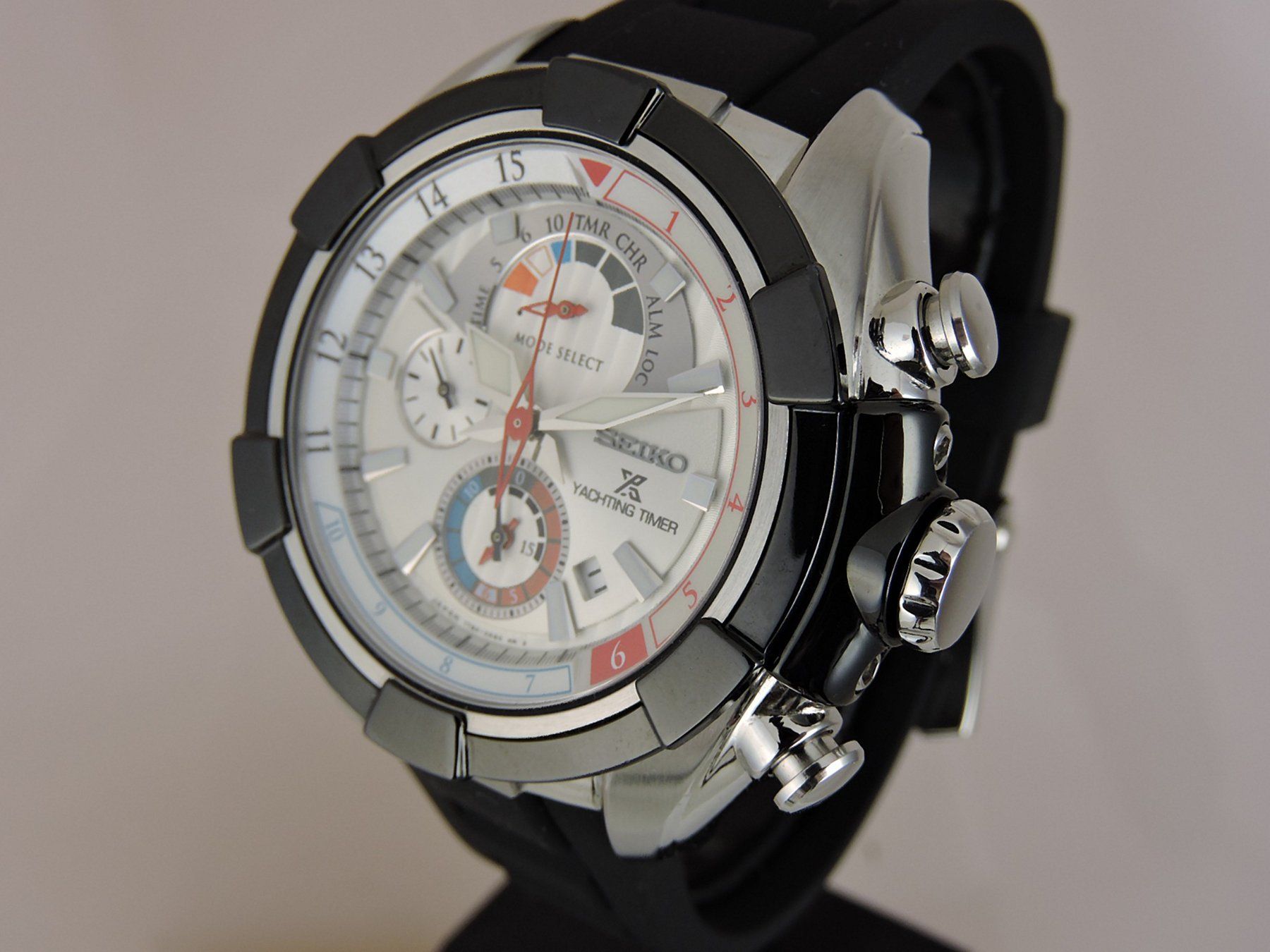Seiko Orologi: SEIKO Prospex Yachting Timer SBBT035 - 47mm B&P – Usato da Bern venduto da Vintage-Oyster 4